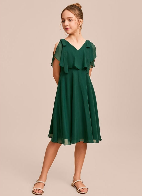 Robe Midi Émeraude Légère - gallery 4