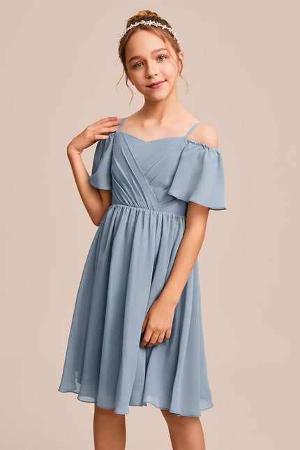 Robe Midi Aérienne Bleue