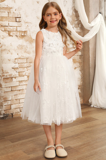 Robe Midi Nuptiale Enfant - gallery 9