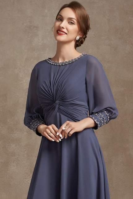Robe Midi Célébration Éthérée - gallery 1