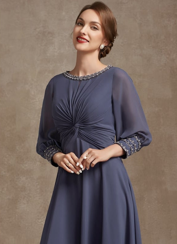 Robe Midi Célébration Éthérée - gallery 1