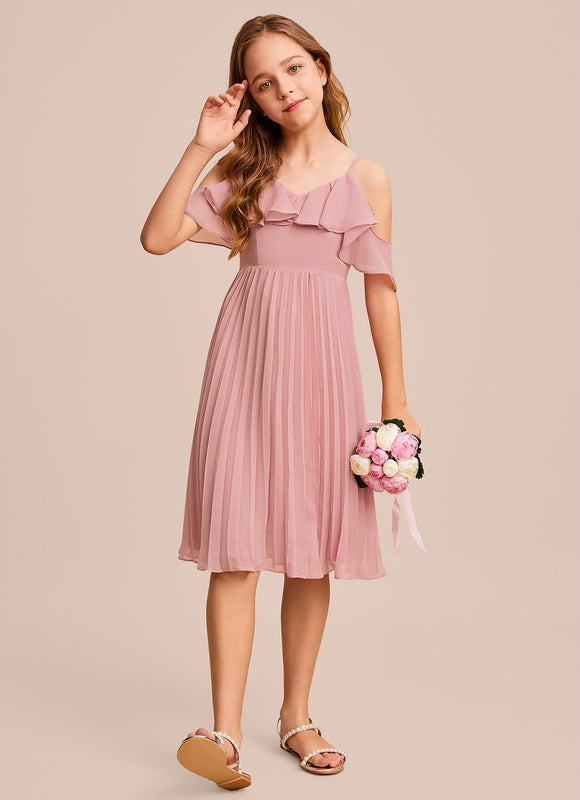 Robe Midi Aérienne Bleue - gallery 1