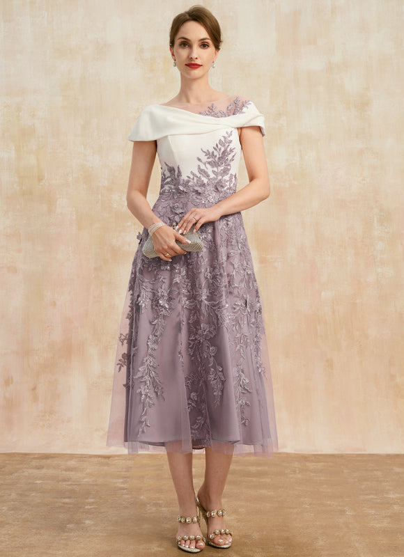 Robe Midi Manche 3 4 - gallery 2