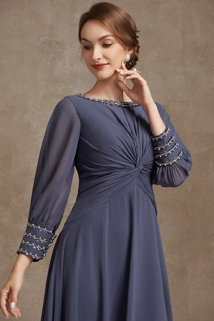 Robe Midi Célébration Éthérée - gallery 3