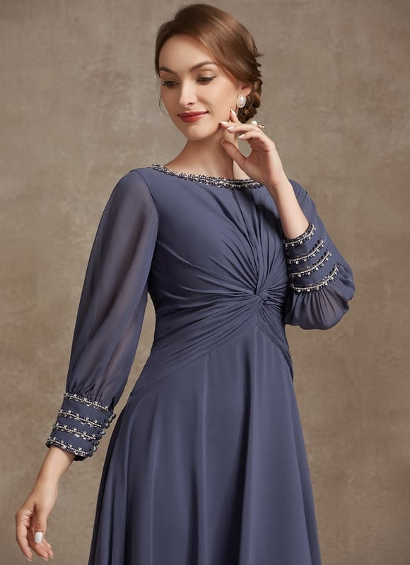 Robe Midi Célébration Éthérée - gallery 3