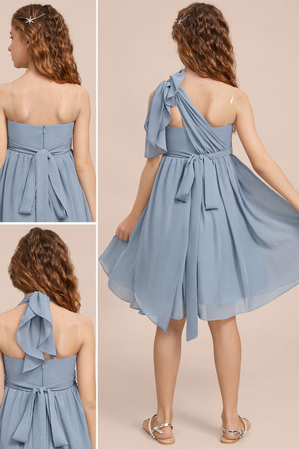 Robe Midi Chiffon Céleste - gallery 1