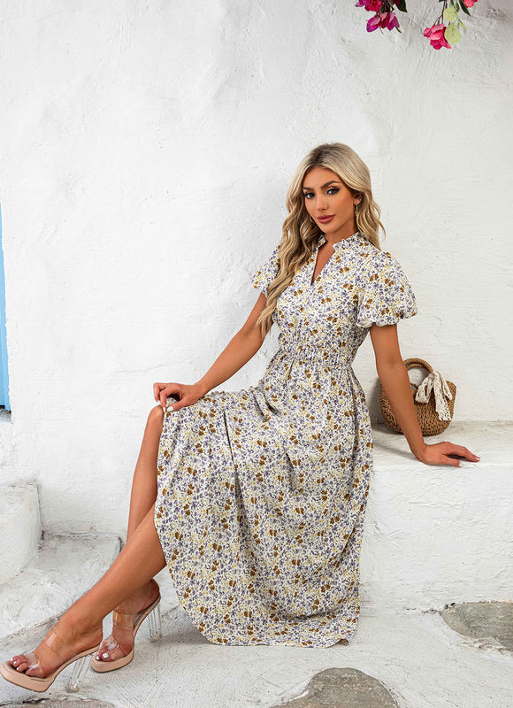 Robe Midi Serenade Florale - gallery 4