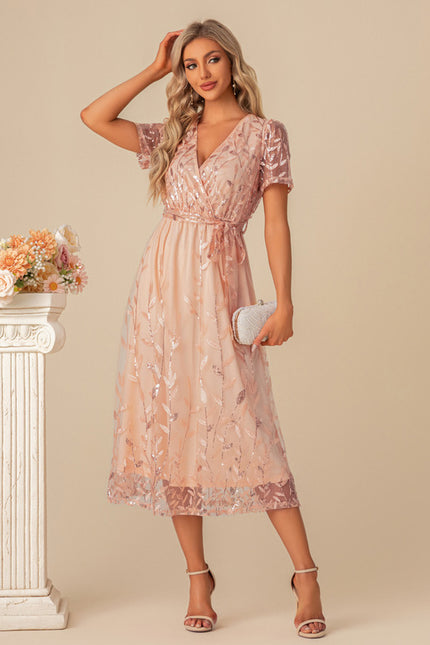 Robe De Soirée Grande Taille Midi - gallery 4