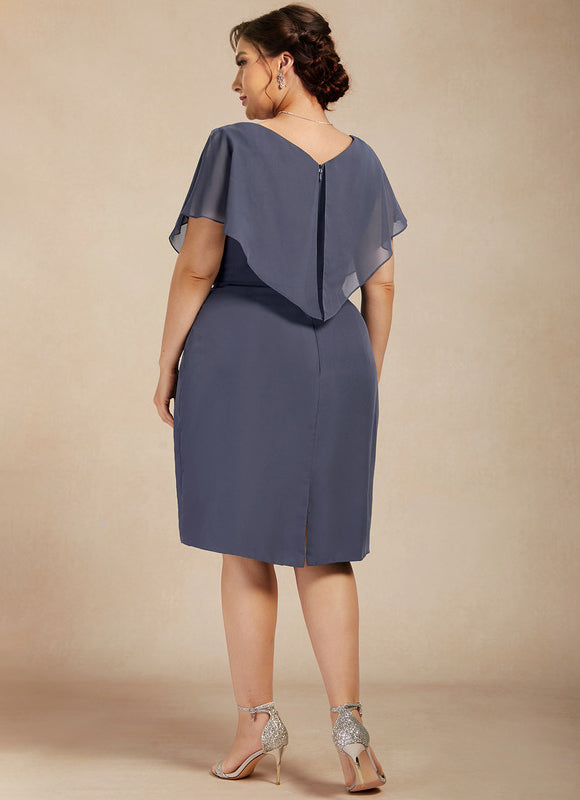 Robe Midi Drapée Rose - gallery 5