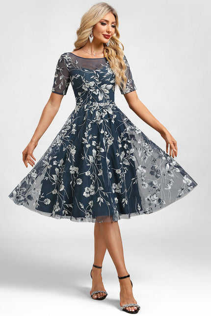 Midi Robe De Cérémonie Femme - gallery 3