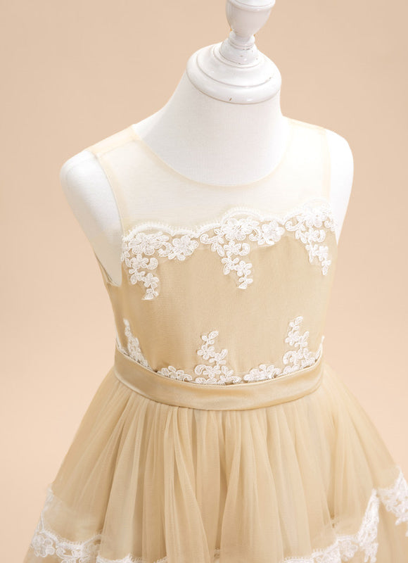 Robe Midi Tulle Doré - gallery 8