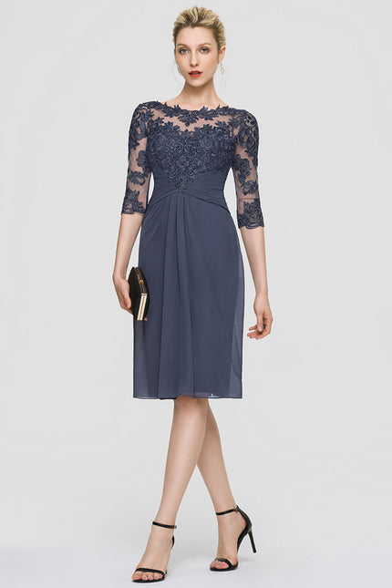 Robe Midi Nuit Élégante - gallery 2