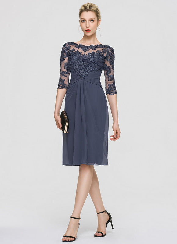 Robe Midi Nuit Élégante - gallery 2