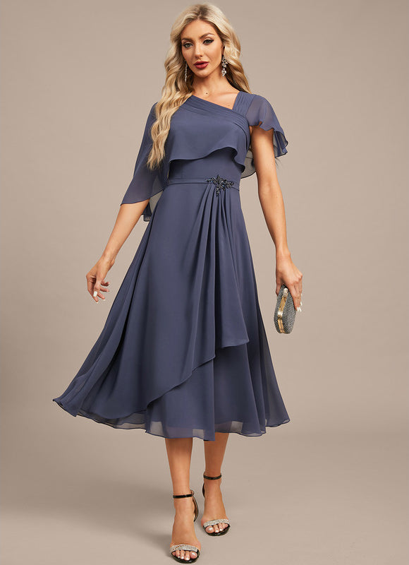 Robe Midi Élégance Ombrelle - gallery 2