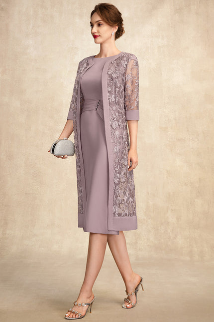 Robe Midi Lilas Chic - gallery 8