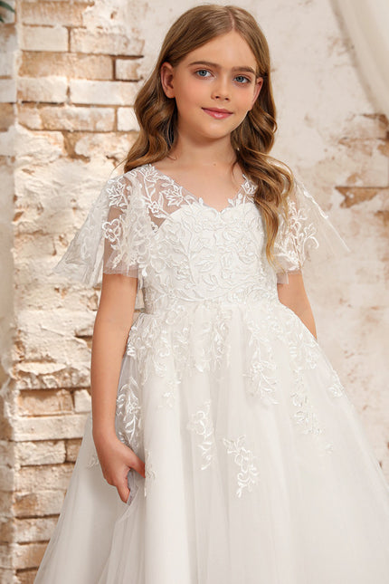 Robe Blanche Midi Mariage - gallery 8