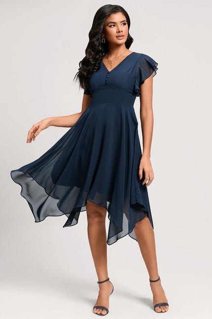 Robe Midi Cache Coeur - gallery 1