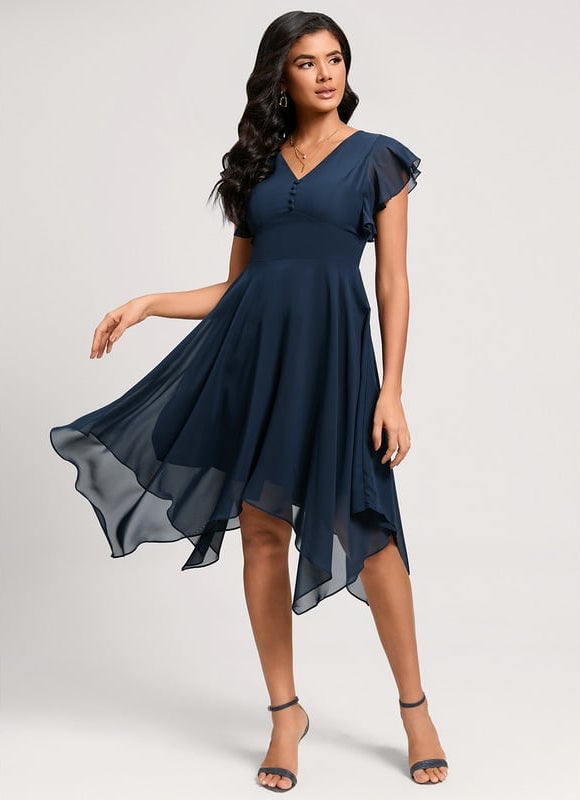 Robe Midi Cache Coeur - gallery 1