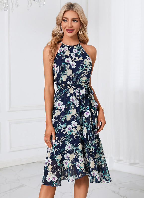 Robe Midi À Volants Florale - gallery 5