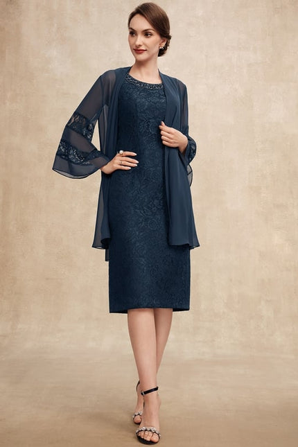 Robe Midi Élégance Évanescente - gallery 1