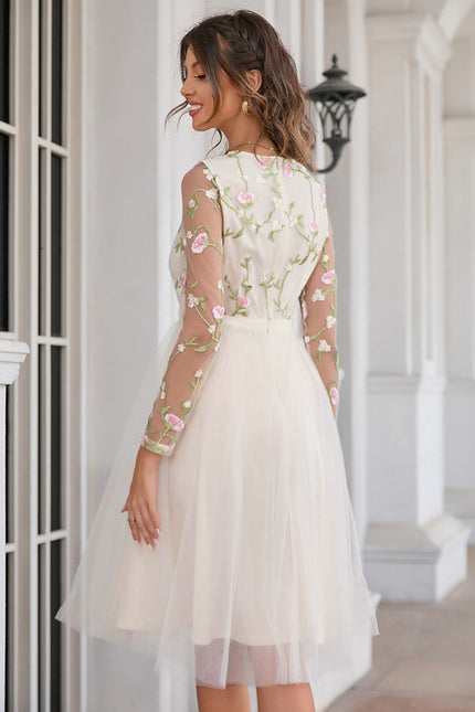 Robe Midi Rêverie Florale - gallery 1
