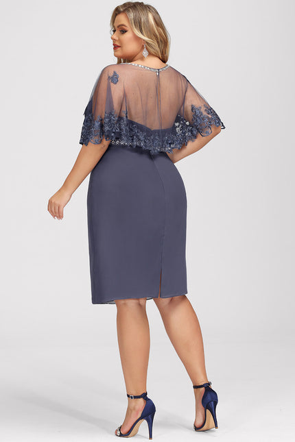 Robe Midi Nuit Marine Chic - gallery 9