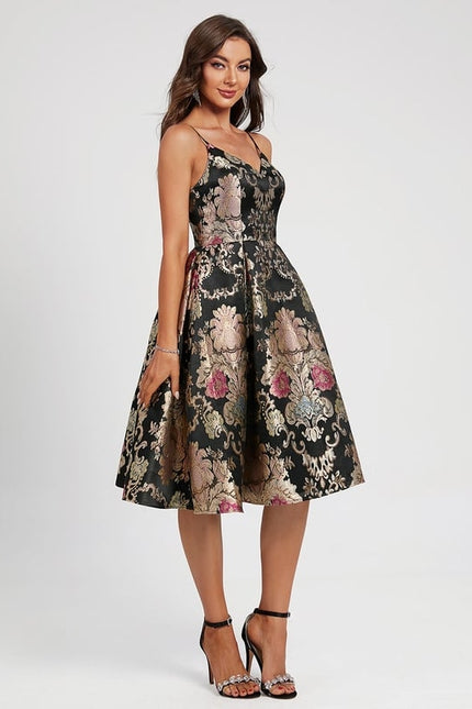 Robe Midi Éclat Satiné - gallery 2