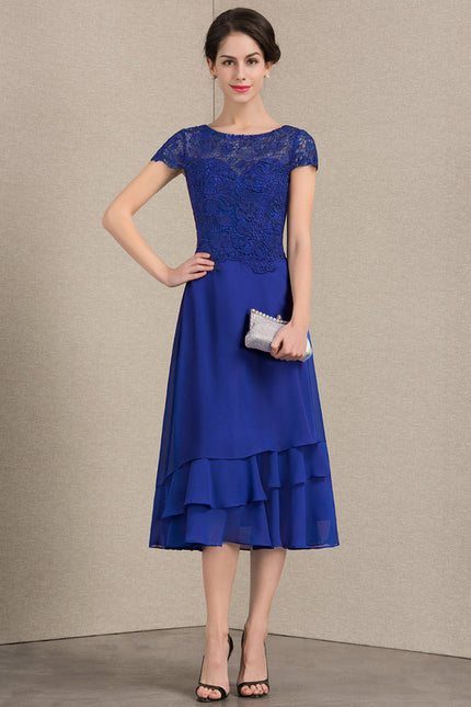 Robe Midi Élégance Azurante - gallery 4