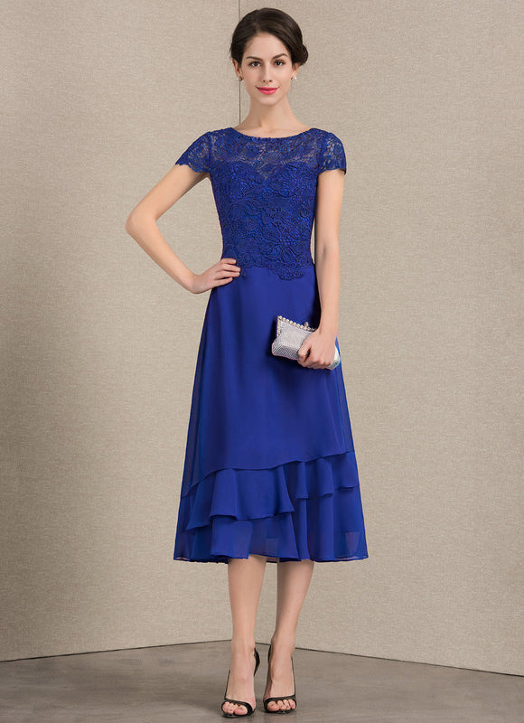 Robe Midi Élégance Azurante - gallery 4