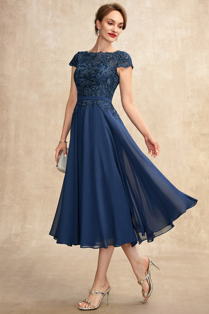 Robe Midi Flottante Lavande - gallery 5