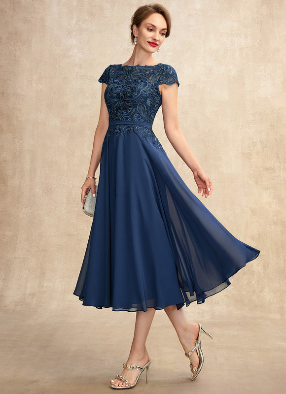 Robe Midi Flottante Lavande - gallery 5