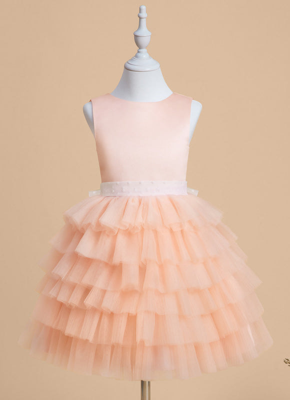 Robe Midi Pêche Douce - gallery 1