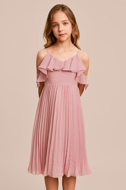 Robe Midi Aérienne Bleue - gallery 4