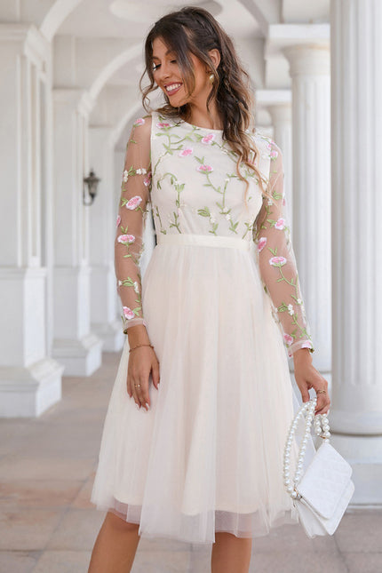 Robe Midi Rêverie Florale - gallery 8