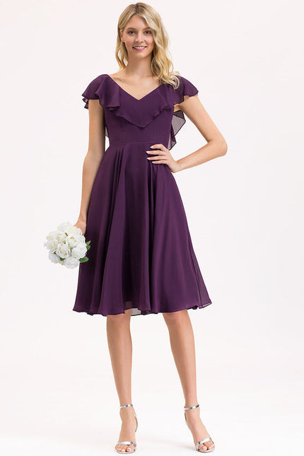 Robe Midi Trapèze Élégante - gallery 2