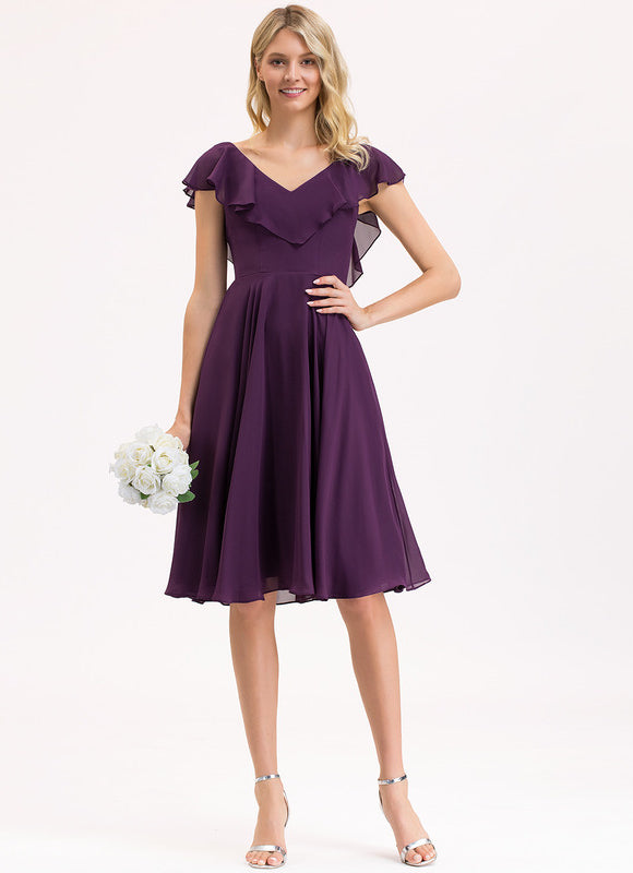 Robe Midi Trapèze Élégante - gallery 2