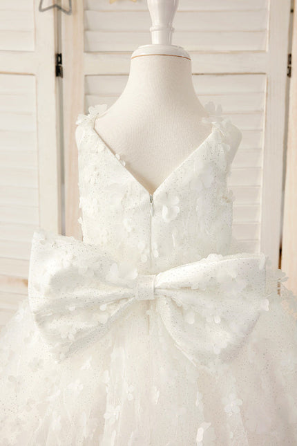 Robe Midi En Tulle Fleuri - gallery 8