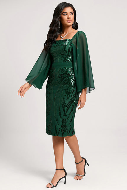 Robe Midi Drapé Luxe - gallery 3
