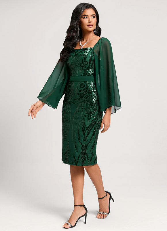 Robe Midi Drapé Luxe - gallery 3
