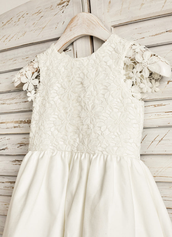 Robe Midi Satin Menthe - gallery 5