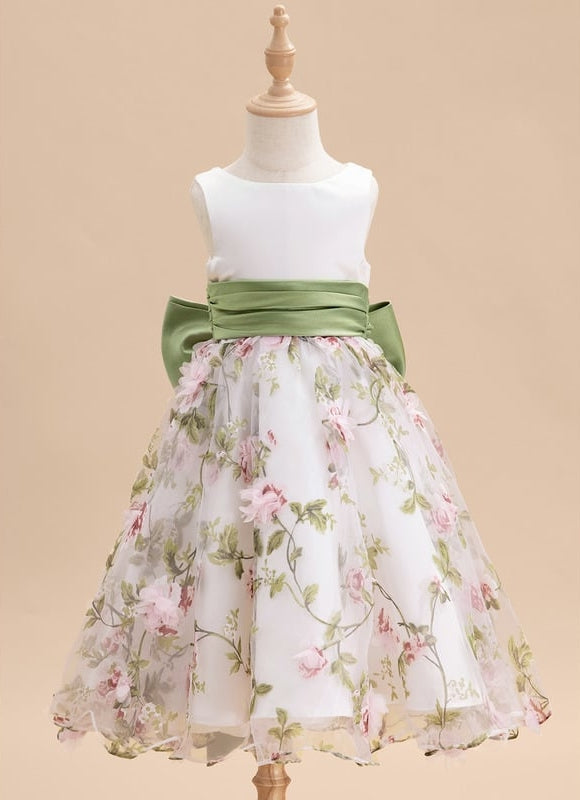 Robe Midi Fleurs Printanières - gallery 1