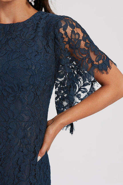 Robe Midi Dentelle Sophistiquée - gallery 6