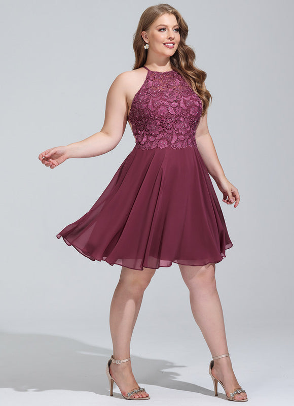 Robe Midi Cocktail Éclatante - gallery 6