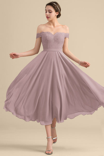 Robe Midi Chic Mousseline