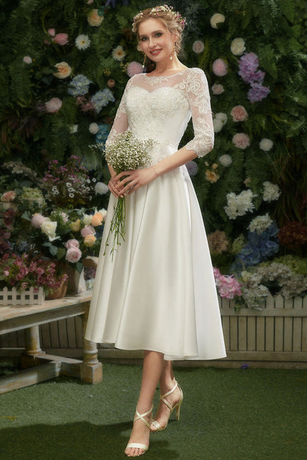 Robe Taille Basse Midi