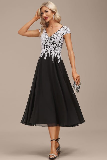 Robe Midi Élégance Nocturne - gallery 5