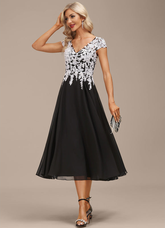 Robe Midi Élégance Nocturne - gallery 5