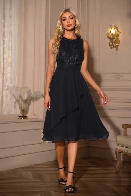 Robe Midi Ceremonie Femme - gallery 4