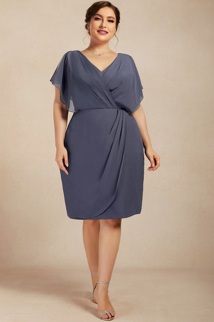 Robe Midi Drapée Rose - gallery 4