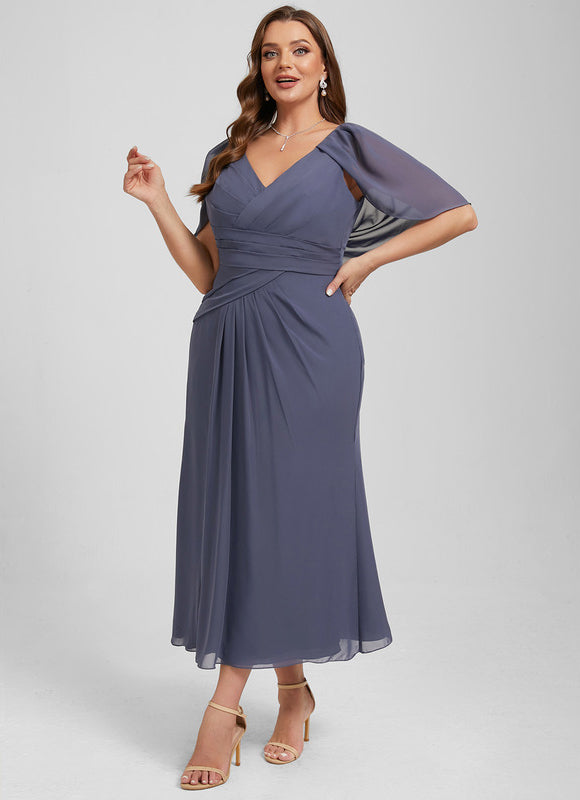 Midi Robe De Cocktail Pour Mariage Chic - gallery 6